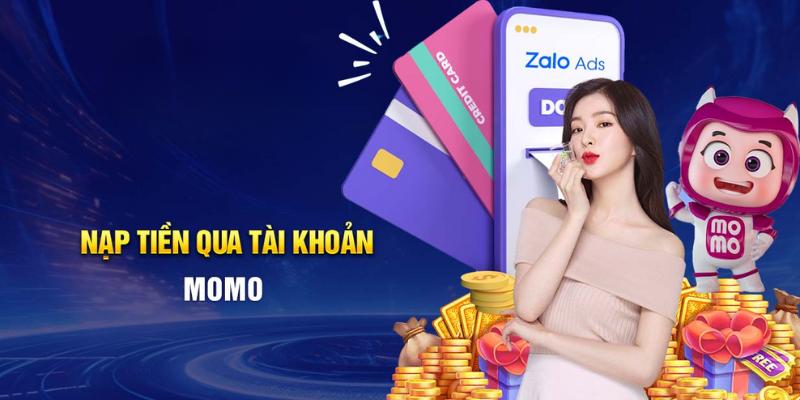 Quy trình nạp tiền thông qua ví điện tử Momo